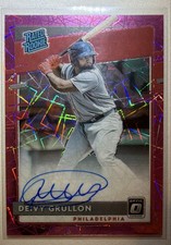 2020 Panini Donruss Optic - Rated Rookie Signatures Deivy Grullon #RRS-DG. Pink