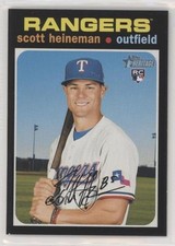 2020 Topps Heritage High Number Scott Heineman #605 1s3