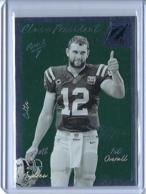 2023 Panini Zenith Class President ANDREW LUCK #CP-2012 E489