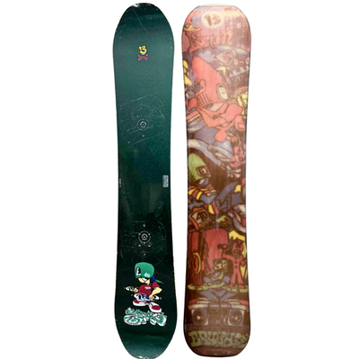 Burton JEFF BRUSHIE DJ 153cm Snowboard Rare Classic Collector 