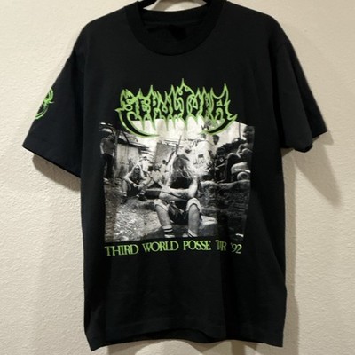 Sepultura THIRD WORLD POSSE VINTAGE RETRO BOUGHT AT CONCERT
