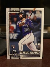 Warming Bernabel RC ROCKIES 2026 Topps Baseball Card #55 Rookie