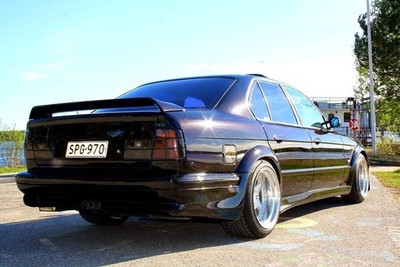 Rear/ boot trunk lid cover spoiler wing AC Style for BMW E34 1987-1996