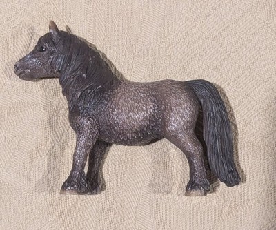 Schleich Shetland Pony Stallion 13662 Horse Figurine 2009 Retired 