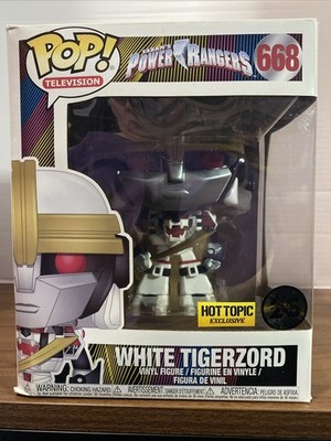 Funko Pop! Vinyl: Saban's Power Rangers White Tigerzord #668 Hot Topic Exclusive