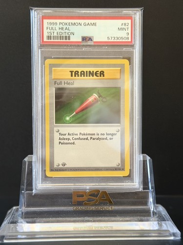 Full Heal (1st Edition) graded PSA 9 for sale on eBay