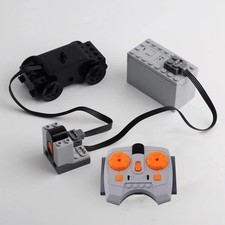 Power Functions 4Pcs Battery Box Train Motor IR Receiver Controlled For Lego Set
