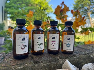 Handmade 2 oz Element collection therapeutic diffuser oils