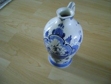 Henkelkrug - Keramik Delft blau mit Windmühle - signiert "Erven Lucas Bols" p330