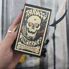 Tarocco Dell' Orror by Gianni Maiotti 78 Card Vintage Tarot Deck 1980's USED