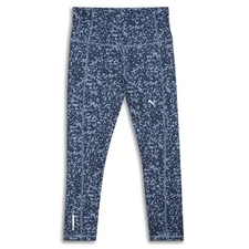 PUMA Train Fav Hight Waist 34 Graphic Leggings Womens Blue Athletic Casual 52508