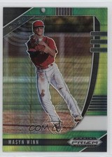 2020 Panini Prizm Draft Picks Green & Yellow Hyper Prizm Masyn Winn #PDP54 uk2
