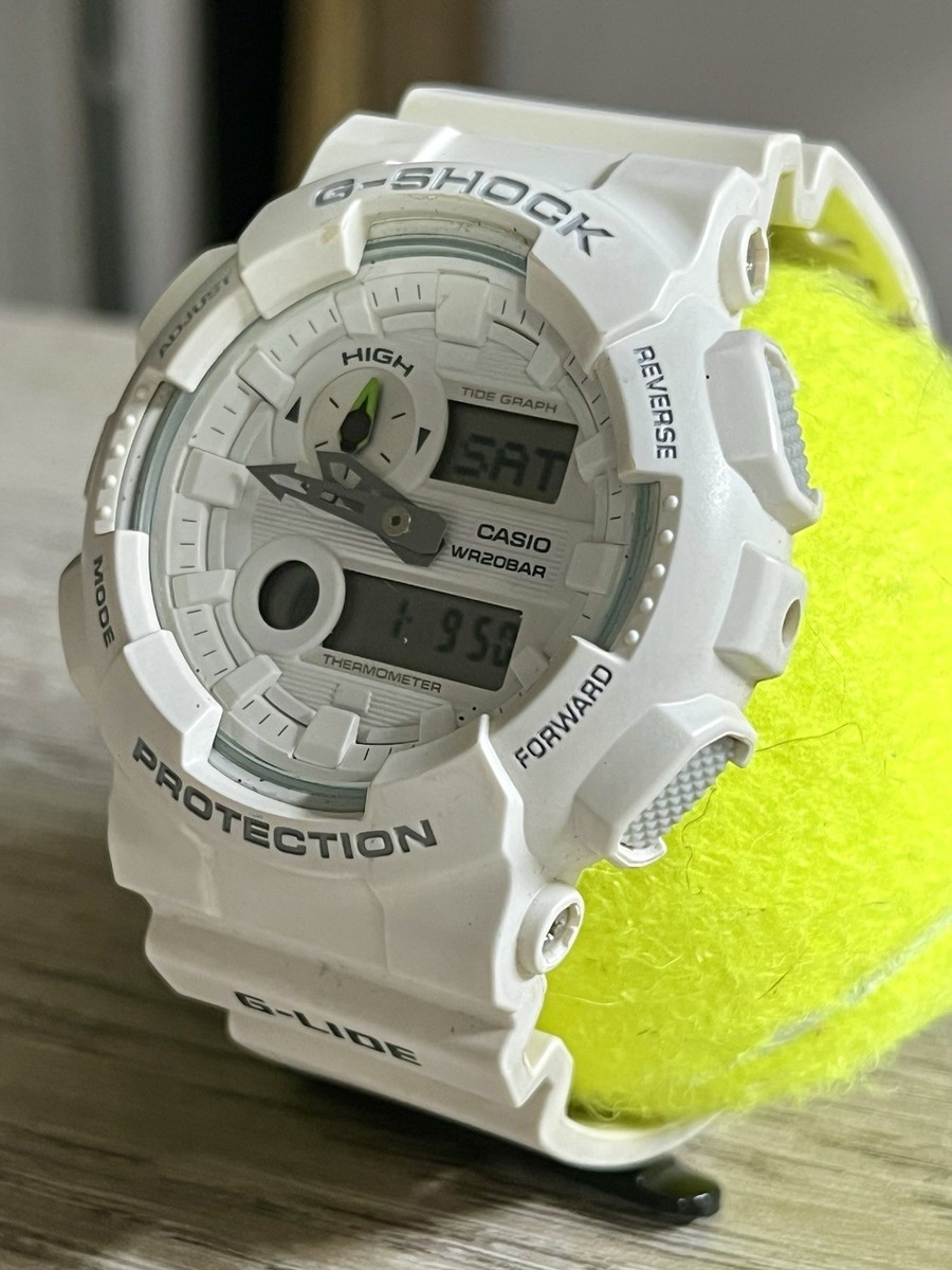 Casio G-Shock GAX-100A QZ White/Digital Dial Men's Watch 2000000