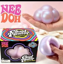 Needoh Cloud Pleaser Squeeze Toy Flour Filling Fast Rebound Calming Non-toxic Se