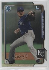 2015 Bowman Draft Chrome Refractor Josh Staumont #144 6ts