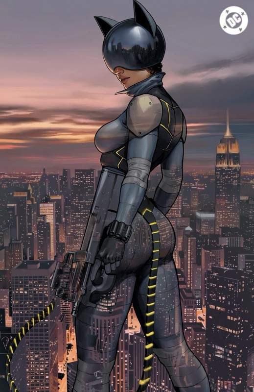 🔥 ABSOLUTE CATWOMAN #1 IVAN TALAVERA 616 Virgin FOIL Variant C LTD 1000