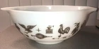 Vintage Pyrex #443 Early American 2 1/2 Quart Cinderella Mixing Bowl