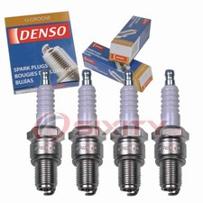 4 Pc Denso Standard U-groove Spark Plugs For 1955 Mg Tf 1.5l L4 Ignition In 4 Pc Denso Standard U-groove Spark Plugs For 1955 Mg Tf 1.5l L4 Ignition In