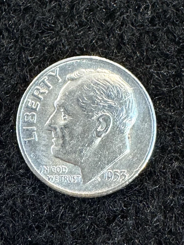 1953-P Roosevelt Dime — photo from another recent sale