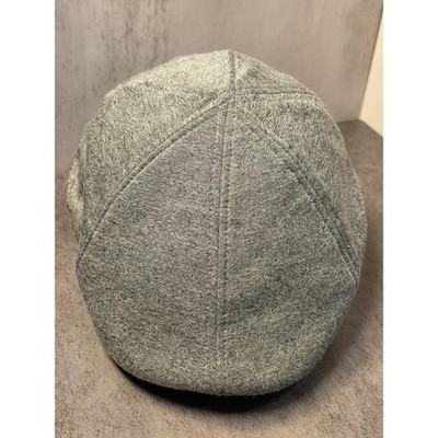 Levis Mens Heather Grey Flat Cap Ivy Newsboy Driving Hat L XL RN129919