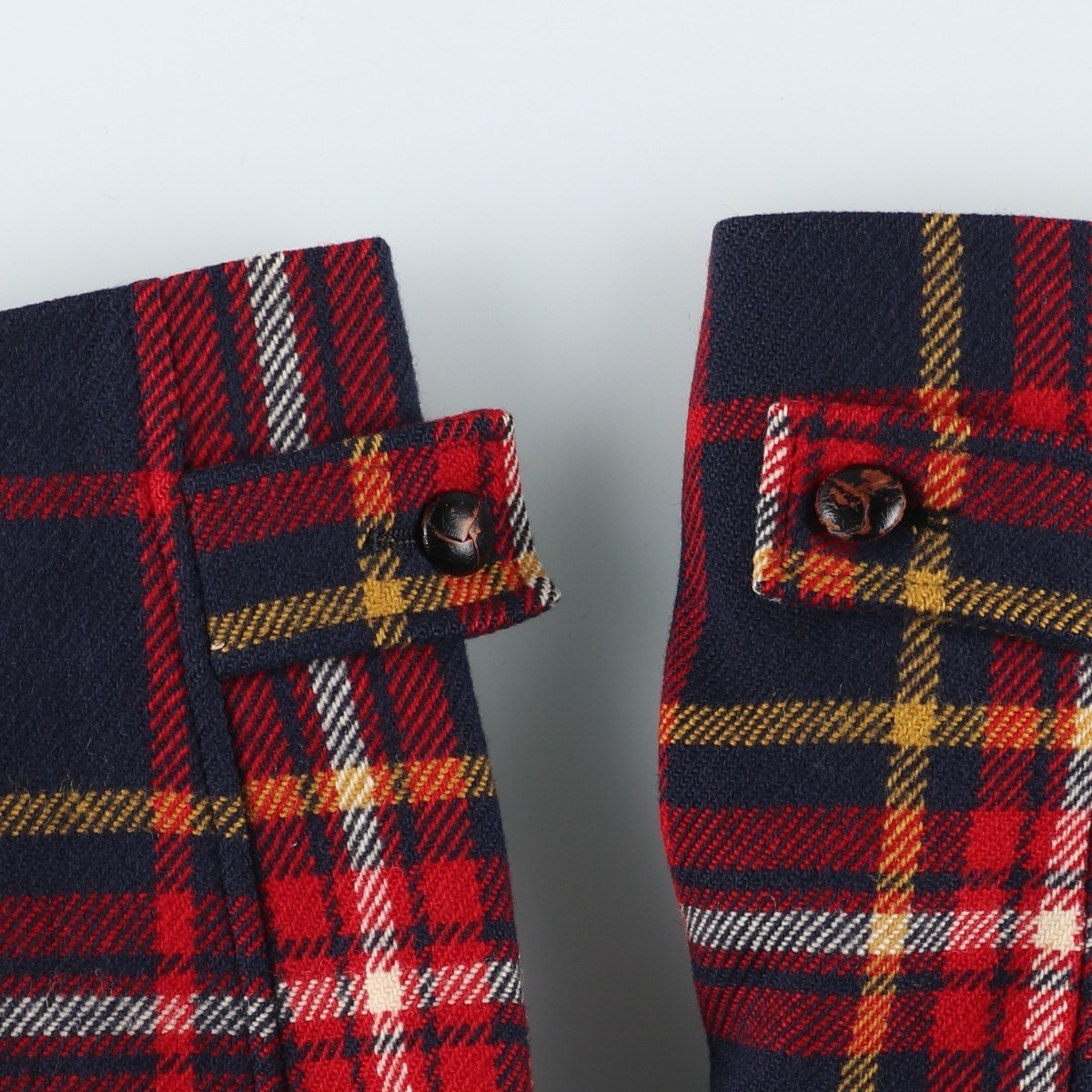 Vintage 1960'S Pendleton Check Pattern Wool Half … - image 8