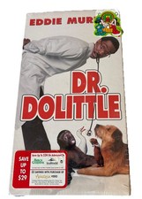 Dr. Dolittle VHS 1998 Video Tape Eddie Murphy Original New Sealed