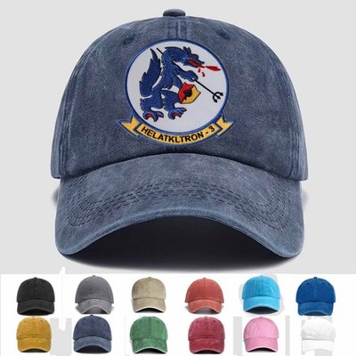 Customized Embroidered Hat Hal-3 Helicopter Attack Squadron, Trucker Hat, Gift