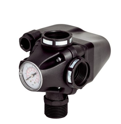 ITALTECNICA pressure switch FOR WATER PUMPS + INTEGRATED PRESSURE GAUGE, 1''