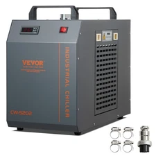Industrial Water Chiller CW-5202 7L 18L/min Laser Chiller with Compressor