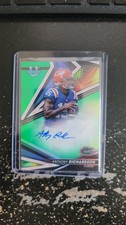 2022 Bowman Best University Best Of 22 Auto Green Refractor Anthony Richardson