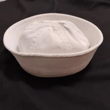 1950's Vintage USN Navy Sailor White Dixie Cup Hat Cap Stenciled WATSON T N
