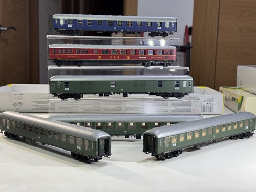 Trix H0 23446 Schnellzugwagen D-Zug-Set DB | Zustand: Usado