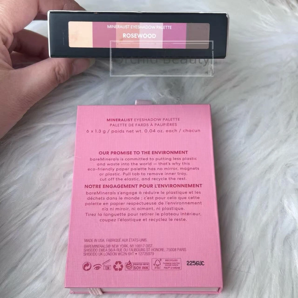 New bareminerals Mineralist Eyeshadow Palette~Rosewood~Full size~Discontinued - Image 4 of 4