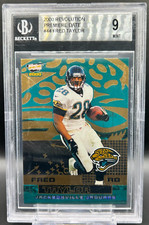 2000 Revolution Premiere Date Fred Taylor 41/85 BGS 9 MINT Jaguars Card #44