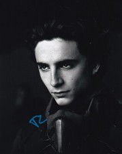 TIMOTHEE CHALAMET signed autograph 20x25cm DUNE in person autograph ACOA