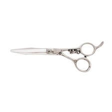 5.5 inch Hair Scissors Artistic Handle with Alligator Design, AKIKO Ali-W 550