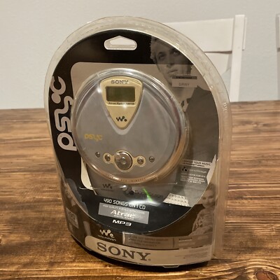 Sony Psyc ATRAC Walkman Portable CD Player - Gray (D-NE300/HC)