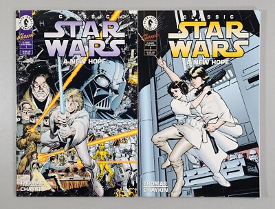 CLASSIC STAR WARS A NEW HOPE #1 & 2 NM Direct DARK HORSE 1994