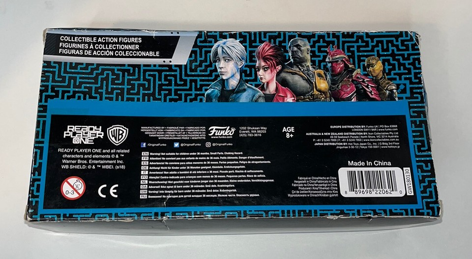 Ready Player One Action Figure 4 Pack Parzval Art3mis Aech