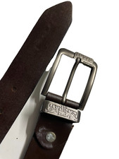 Vintage men's Levi's genuine brown leather belt L41 SKU 4491