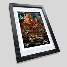 Foto Con Autografo Stampato Di Sean Bean - Lord Of The Rings - Cornice A4, Regalo Per Appassionati Di Film E Collezionisti, Memorabilia Da Parete