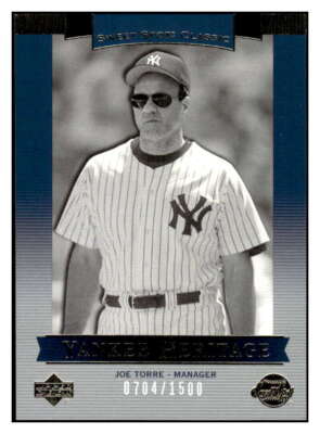 JOE TORRE 2003 Upper Deck /1500 Sweet Spot Classics #133 MLB /Yankees  ID:67169