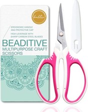 Beaditive Multipurpose Craft Scissors, Without Lid