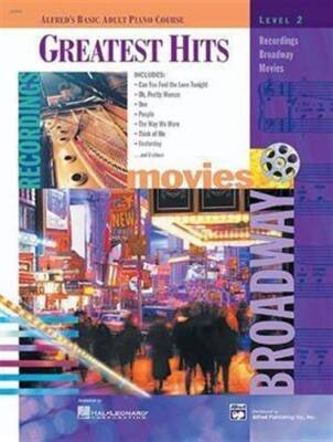 Alfred's Basic Adult Piano Course Greatest Hits, Bk 2 - Paperback - GOOD