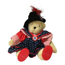 Vtg Yankee Doodle Muffy VanderBear 8" Red White Blue Tricorn Hat America250