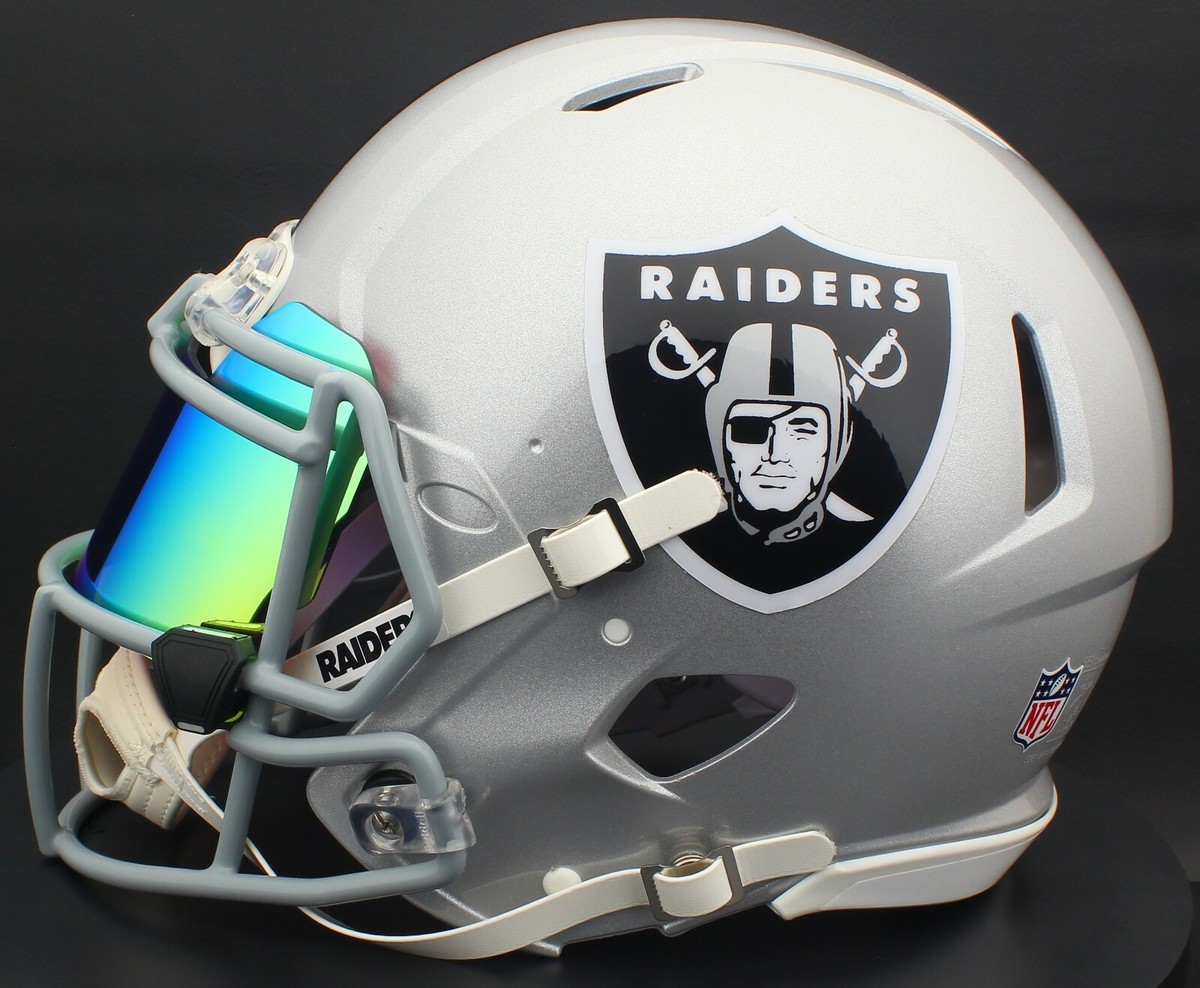 LAS VEGAS RAIDERS NFL Gameday AUTHENTIC Football Helmet w