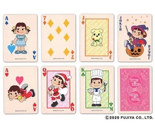 Fujiya Peko chan Playing Cards Pink Poko chan 9x6.5cm Bicycle Brand New!!
