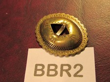 TRINITY CONCHOS small BBR2 solid BRASS VINTAGE High Quality USA Leather Craft