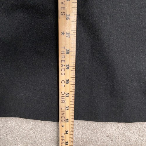 Jos A Bank Suit Men 48L 39W 30L Charcoal Gray Classic Two Button Roll Three - Picture 9 of 19