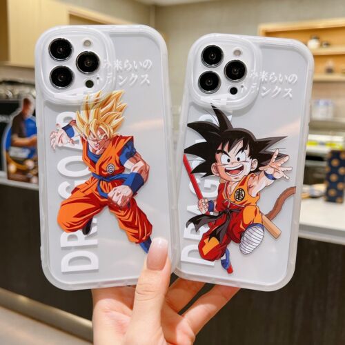 Dragonball Anime Für iPhone 11 12 13 14 Pro X/XS XR Case Hülle Schutzhülle Cover - Picture 1 of 9